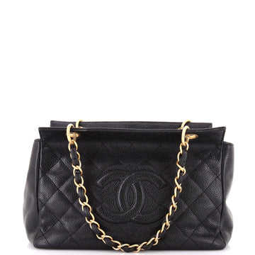 Chanel Petite Timeless Tote Quilted Caviar