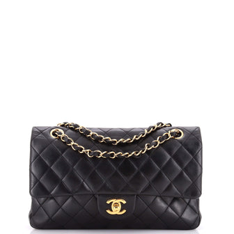 Chanel Classic Double Flap Bag Quilted Lambskin Medium