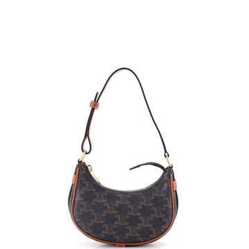 Celine Ava Bag Triomphe Coated Canvas Mini
