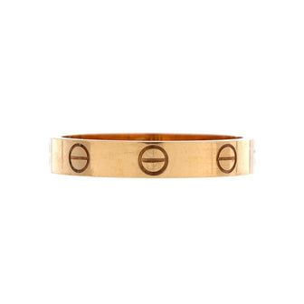 Cartier Love Wedding Band Ring 18K Yellow Gold