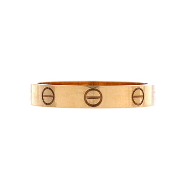 Cartier Love Wedding Band Ring 18K Yellow Gold