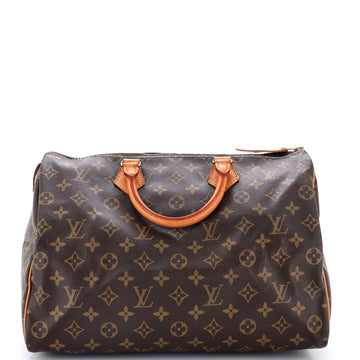 Louis Vuitton Speedy Handbag Monogram Canvas 35