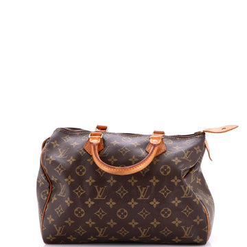 Louis Vuitton Speedy Handbag Monogram Canvas 30