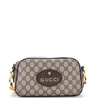 Gucci Neo Vintage Camera Messenger Bag GG Coated Canvas