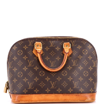 Louis Vuitton Alma Handbag Monogram Canvas PM