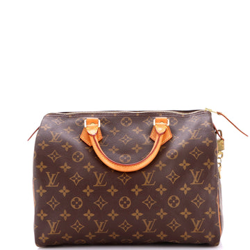 Louis Vuitton Speedy Handbag Monogram Canvas 30