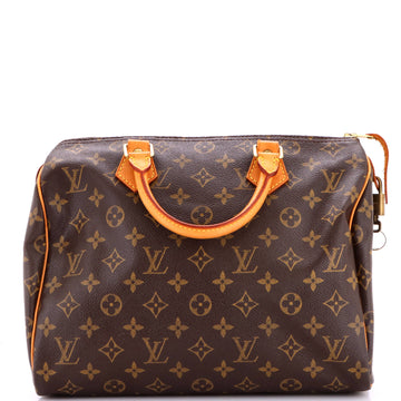 Louis Vuitton Speedy Handbag Monogram Canvas 30