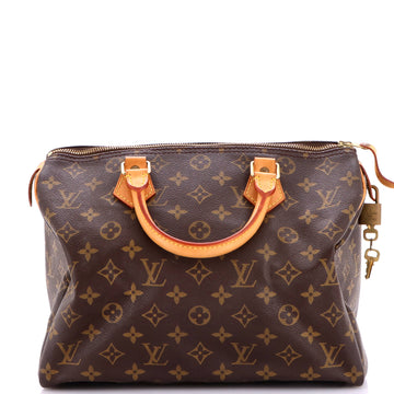 Louis Vuitton Speedy Handbag Monogram Canvas 30