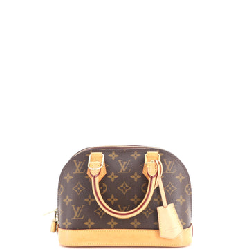 Louis Vuitton Alma Handbag Monogram Canvas BB