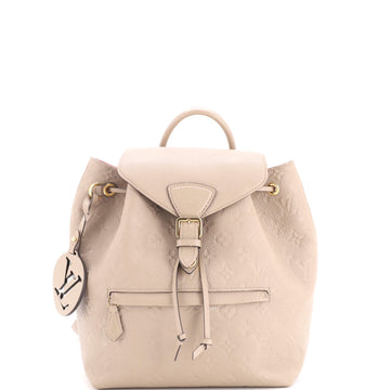 Louis Vuitton Montsouris NM Backpack Monogram Empreinte Leather PM
