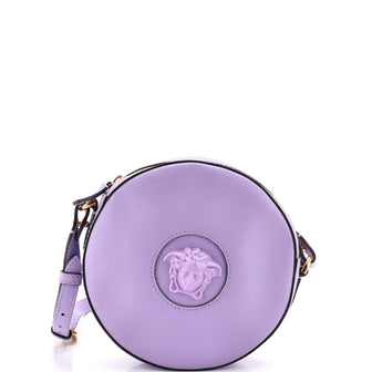 Versace La Medusa Round Camera Bag Leather Small
