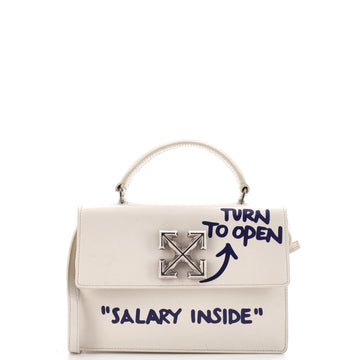 Off White Jitney 1.4 Bag Printed Leather