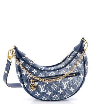 Louis Vuitton Loop Handbag Monogram Jacquard Denim