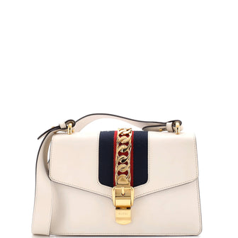 Gucci Sylvie Shoulder Bag Leather Small