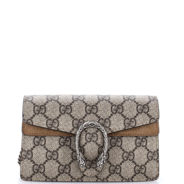 Gucci Dionysus Bag GG Coated Canvas Super Mini