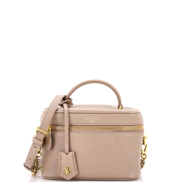 Louis Vuitton Vanity Handbag Monogram Empreinte Giant PM