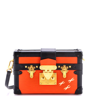 Louis Vuitton Petite Malle Handbag Epi Leather
