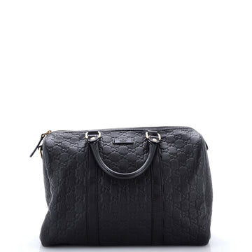 Gucci Joy Boston Bag Guccissima Leather Medium