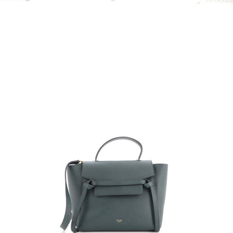 Celine Belt Bag Textured Leather Micro