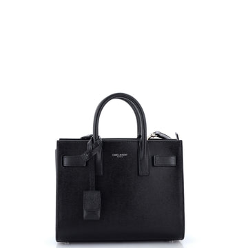 Saint Laurent Sac de Jour Bag Leather Nano