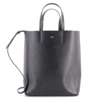 Celine Vertical Cabas Tote Grained Calfskin Small