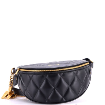 Balenciaga Souvenir Belt Bag Quilted Leather XS
