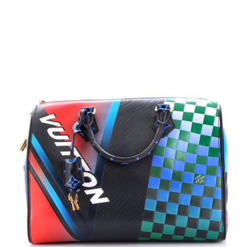 Louis Vuitton Speedy Bandouliere Bag Limited Edition Race Epi Leather 30