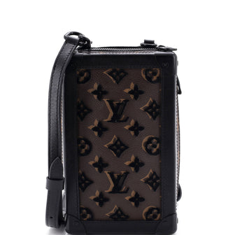Louis Vuitton Vertical Soft Trunk Bag Monogram Tuffetage Canvas