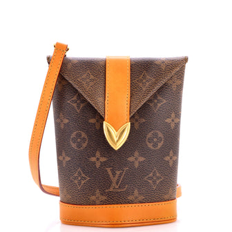 Louis Vuitton Envelope Pouch Monogram Dust Leather