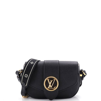 Louis Vuitton LV Pont 9 Soft Bag Leather MM