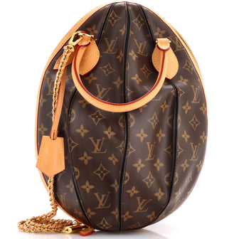 Louis Vuitton Egg Souple Bag Monogram Canvas and Leather