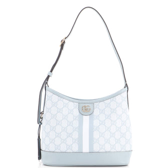 Gucci Ophidia Open Bucket Bag GG Coated Canvas with Leather Small