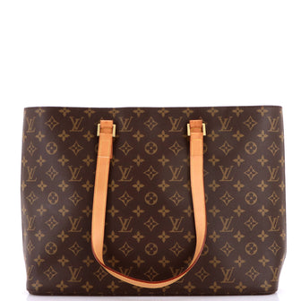 Louis Vuitton Luco Handbag Monogram Canvas