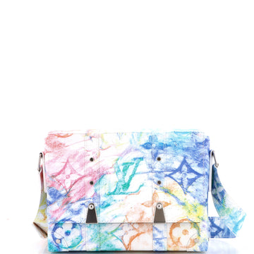 Louis Vuitton Trunk Messenger Bag Limited Edition Monogram Pastel Multicolor