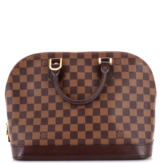 Louis Vuitton Vintage Alma Handbag Damier PM