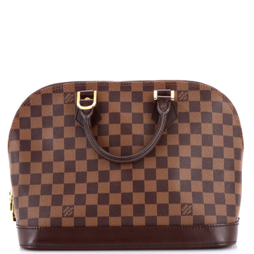 Louis Vuitton Vintage Alma Handbag Damier PM