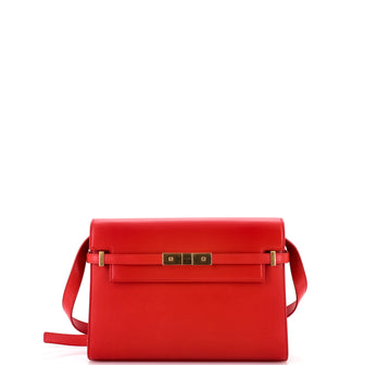 Saint Laurent Manhattan Shoulder Bag Leather Medium