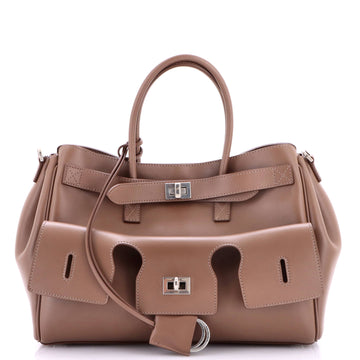 Balenciaga Bel Air Carry All Bag Leather Small