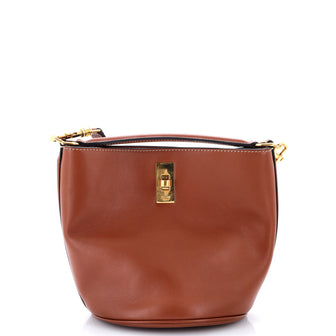 Celine Bucket 16 Bag Leather Teen