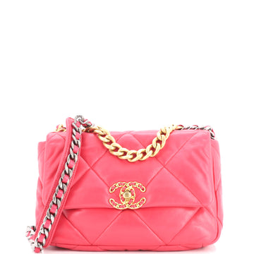 Chanel 19 Flap Bag Quilted Leather Medium