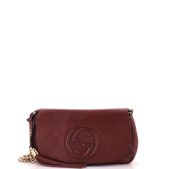 Gucci Soho Chain Crossbody Bag Leather Medium