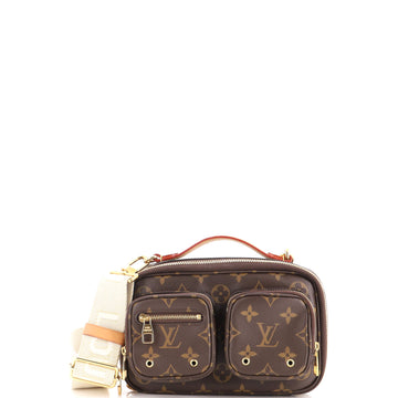 Louis Vuitton Utility Crossbody Bag Monogram Canvas