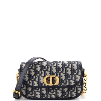 Christian Dior 30 Montaigne Avenue Bag Oblique Canvas Small