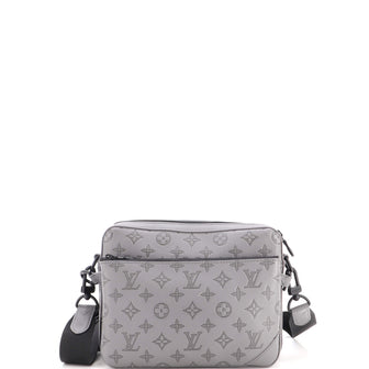 Louis Vuitton Trio Messenger Bag Monogram Shadow Leather