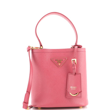 Prada Panier Bucket Bag Saffiano Leather Small
