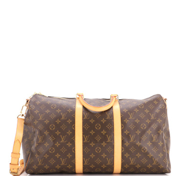 Louis Vuitton Keepall Bandouliere Bag Monogram Canvas 50
