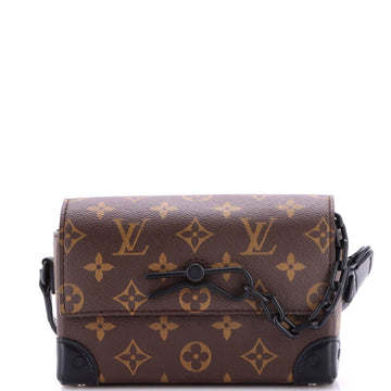 Louis Vuitton Steamer Wearable Wallet Macassar Monogram Canvas with Leather