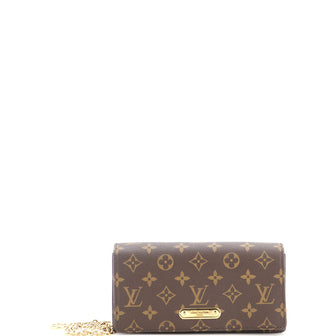 Louis Vuitton Lily Wallet on Chain Monogram Canvas