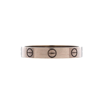 Cartier Love Wedding Band Ring 18K White Gold