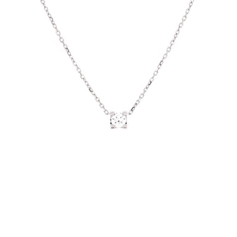 Cartier C de Cartier Necklace 18K White Gold and Diamond 0.10-0.19CT